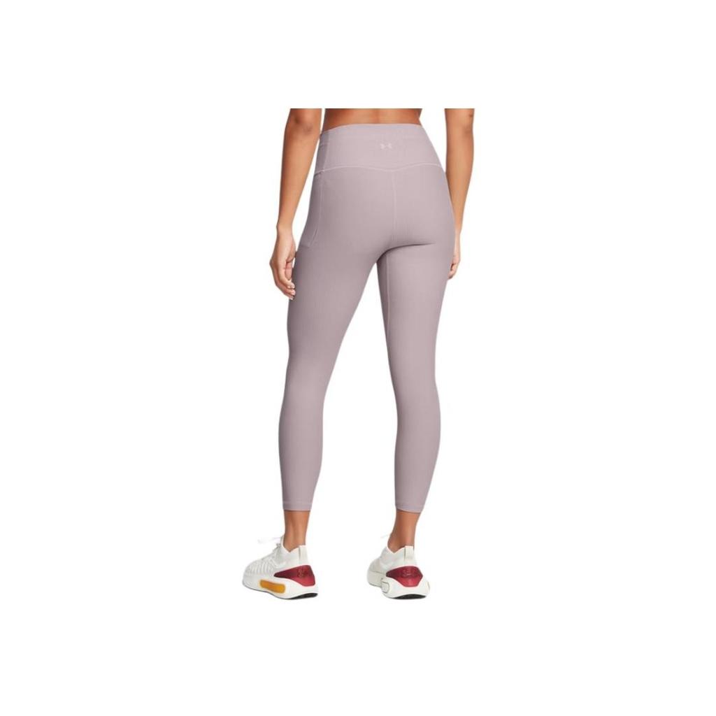 Under Armour Meridian Soft Comfortable High Waist Leggings Women Leggings Lithe-Gray 1386467-015