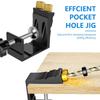 Adjustable Woodworking Guides 15 Degree Angle Hole Positioner Drill Guide Kit  Wood Drilling