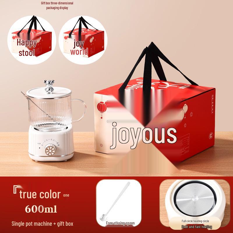 Yueerde Multi-Function Electric Heating Cup - Mini Tea & Health Pot for Office