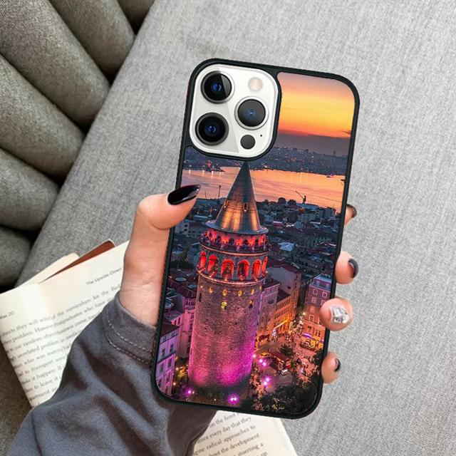 Turkey Istanbul Scenery Building Mobile Phone Cases Cover For iPhone 17 Air 16 16e 15 14 12 13 11 Pro MAX Apple Plus