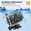 4K Action Camera 1080P/30FPS WiFi 2.0" 170D Underwater Waterproof Helmet Video Recording Camera Sports Cameras Outdoor Mini Cam