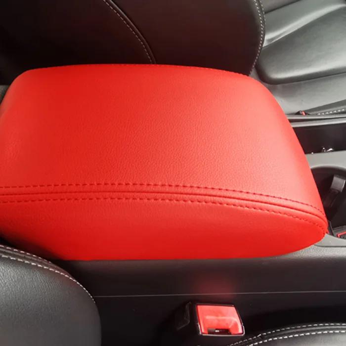 Car Armrest Box Cover For MG4 EV 2022 Mg 4 EH32 2023 Central control PU Leather protective pad Interior modification accessories
