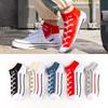 Shoes Pattern Comfortable Casual Cotton Low-top Socks Boat Socks Women Hosiery Men's Short Socks