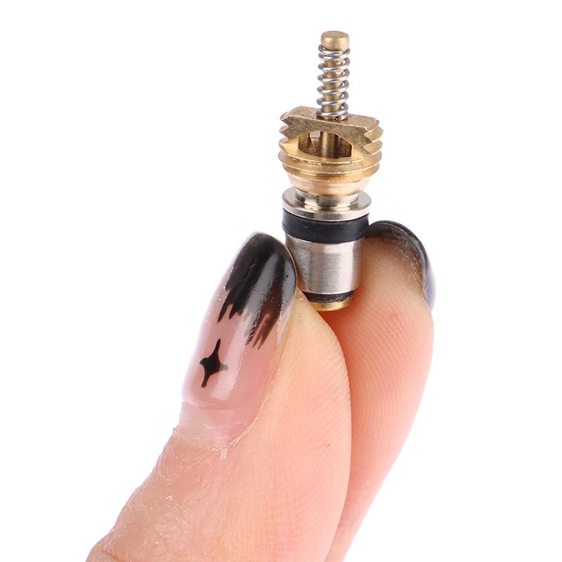 

1PC Air conditioning Charge cold medium interface valve core for Peugeot Air Conditioner Valve Core серебряный