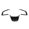 Carbon Fiber ABS Car Steering Wheel Decor Cover Trim For Subaru Crosstrek 23-24