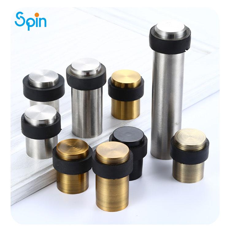 Modern Design Stainless Steel Door Stopper Aluminum Elevator Mounted Decorative Bottom Door Stop