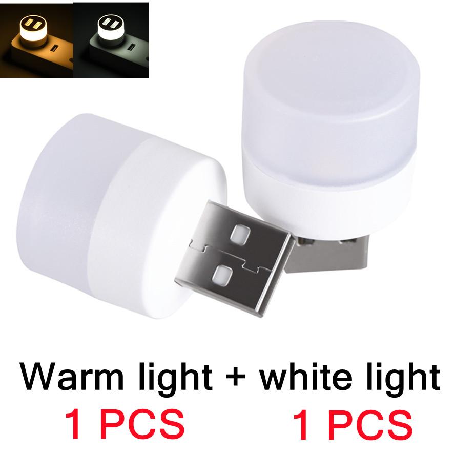 3 PCS USB LED Light Usb Lamp Eye Protection Reading Light Computer Reading Lamp Mobile Power Charging Book Lamps Night Light