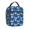 Golf Ball Insulated Lunch Bag for Women Kids Leakproof Thermal Cooler Lunch Box for Work School Travel Beach Picnic Camping