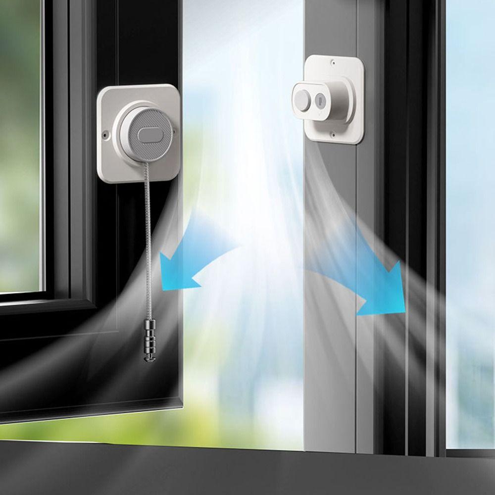 Anti-pinch Hand Safety Lock No Drilling Adjustable Cabinet Lock Unisex Protection Window Digital Password Lock for Home