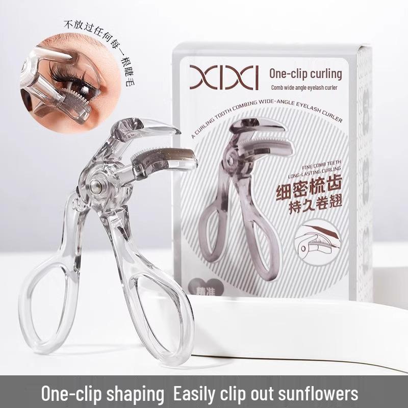 Sunflower Wide Angle Eyelash Curler - Natural, Long-lasting Curl for Beginners