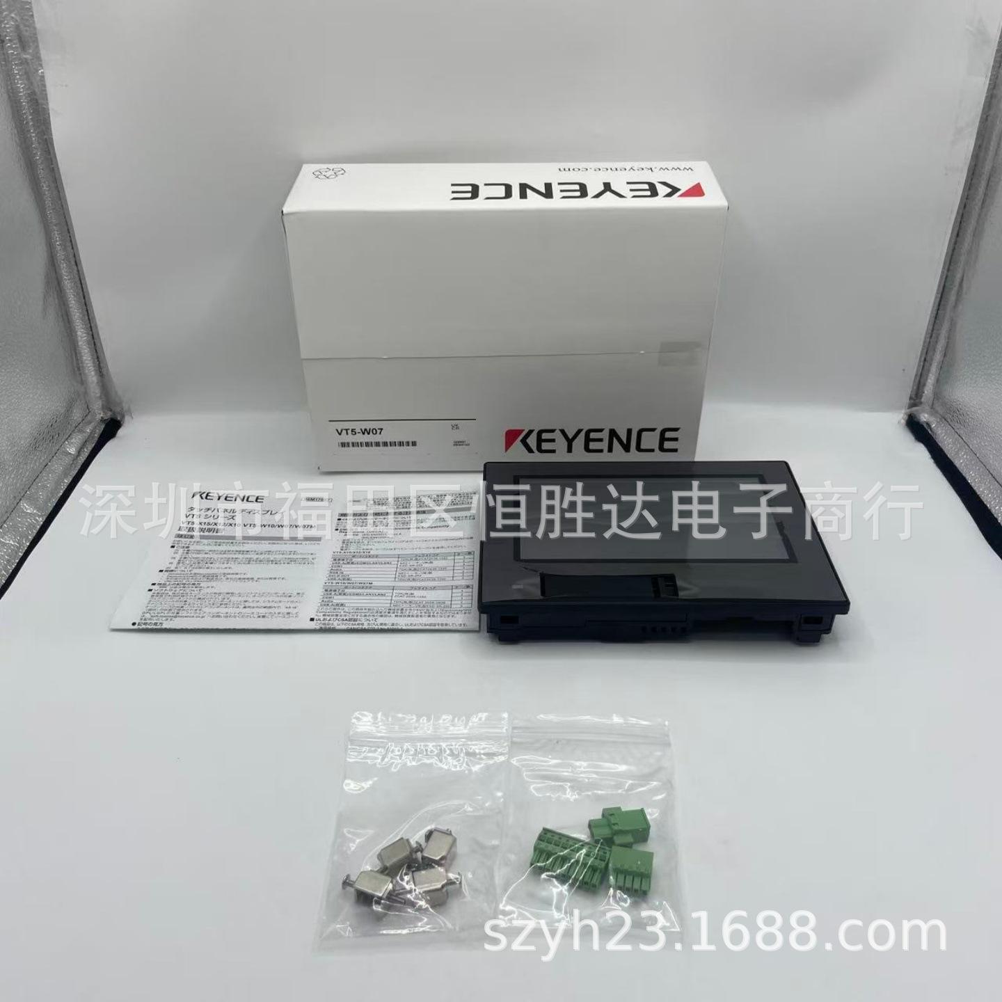 

KEYENCE VT5 Series Human-Machine Interface: VT5-W10, VT5-WX12, VT5-W07, VT5-W07M. VT5-W10
