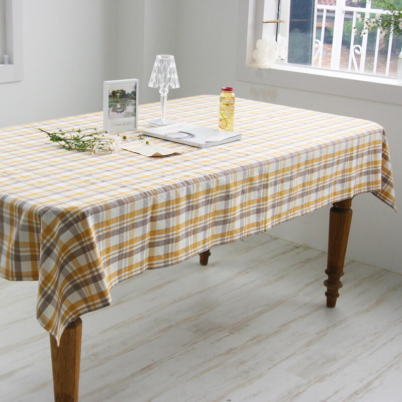 

Mood Check Beige Tablecloth/Tablecloth 130x130 Beige (130x130)