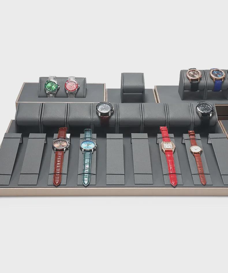 Digu Gray Multi-Grid Jewelry Display Stand