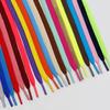 1Pair/3Pair Precision-woven Durable Flat Shoelace 0.8cm Wide Solid-color Laces High-quality Laces for Athletic and Casual Shoes