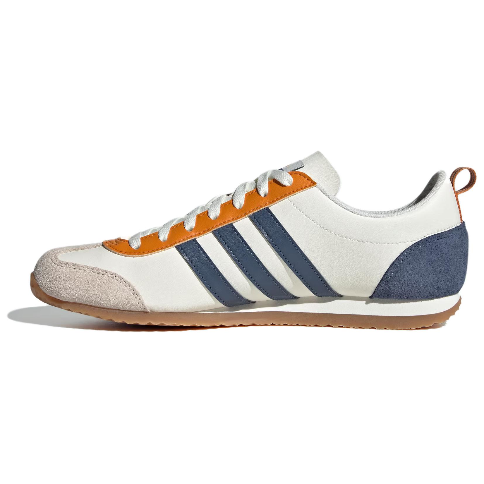 

Adidas Vs Jog 2.0 Удобные Модные Повседневные Кроссовки с Низким Верхом Мужские Кроссовки Белый Синий JS1034 44⅔