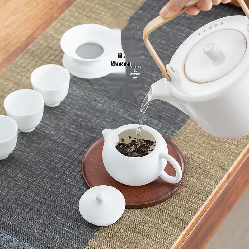 Nanshan White Porcelain Gongfu Tea Set