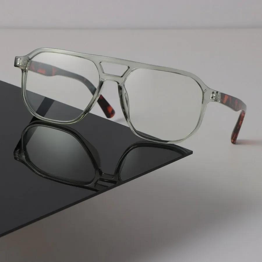 Luxury Square Frame Eyeglasses Women Men Minimalist Transparent Clear Lens Cool Fashion Glasses Oculos