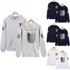 Bluza z kapturem No Kyojin Attack On Titan Wings Przytulny pulower dla najwyższego komfortu**