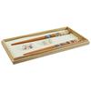 Yamaka Shoten Moomin Chopsticks Pair Set in Wooden 21cm x 23cm Moomin Nordic Day Wedding Made in Japan "Herbarium" Box, Approx. Long, Merchandise,