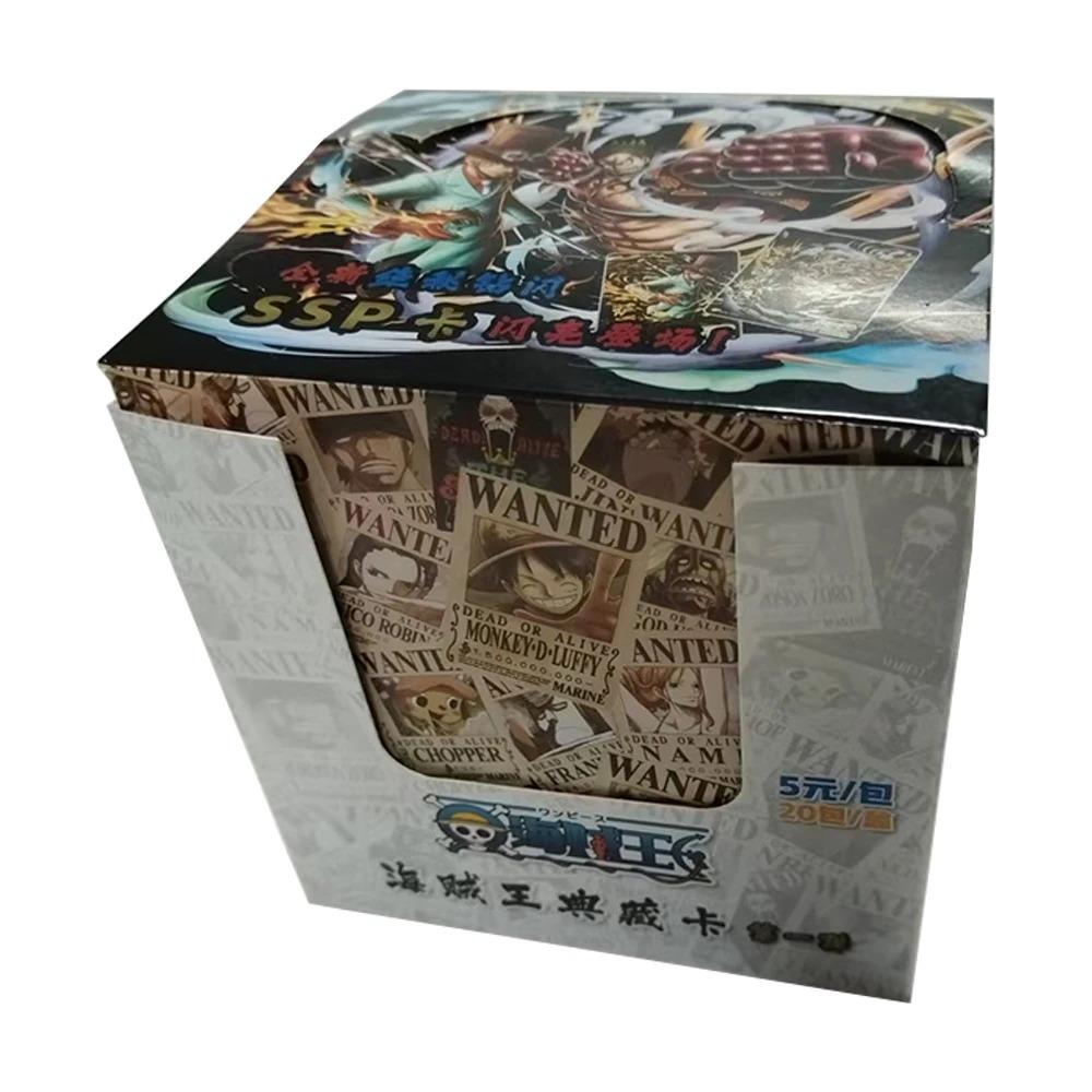 New One Piece Card Straw Hat Pirate Luffy Zoro Nami Classic Anime Character Collection Cards Toys Gifts
