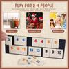 Rummy Cube Game With 4 Racks 104 Rummy Cube Game Set With Portable Case Rummy Tiles Travel Set For Family Classic Board Games
