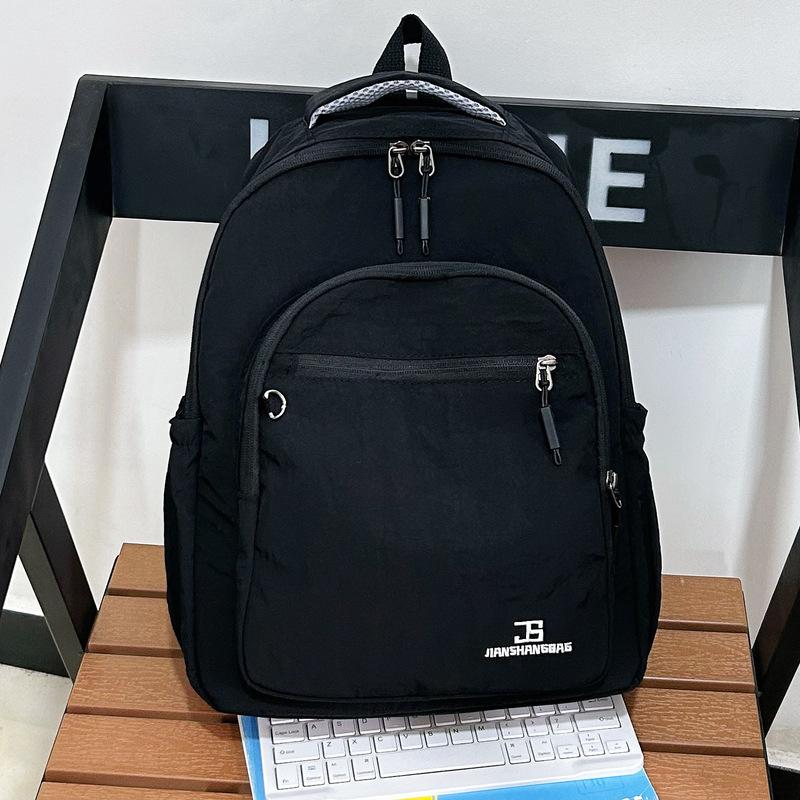 Version Is Fresh, the Same for Men and Women, and the Student Schoolbag Is Large-capacity Casual, Simple and Lightweight Travel Backpack.