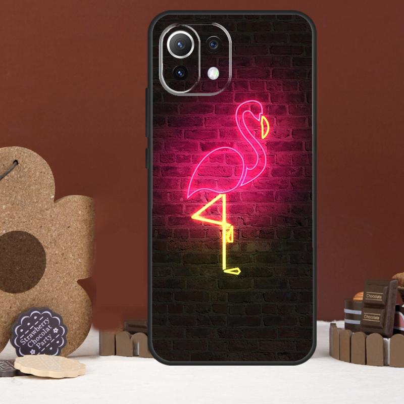 Pink Red Flamingo Case For Xiaomi 15 Ultra 14 15T 13T 14T 17 Pro Max POCO F8 Ultra X7 X5 X6 F5 F6 F7 Pro Cover