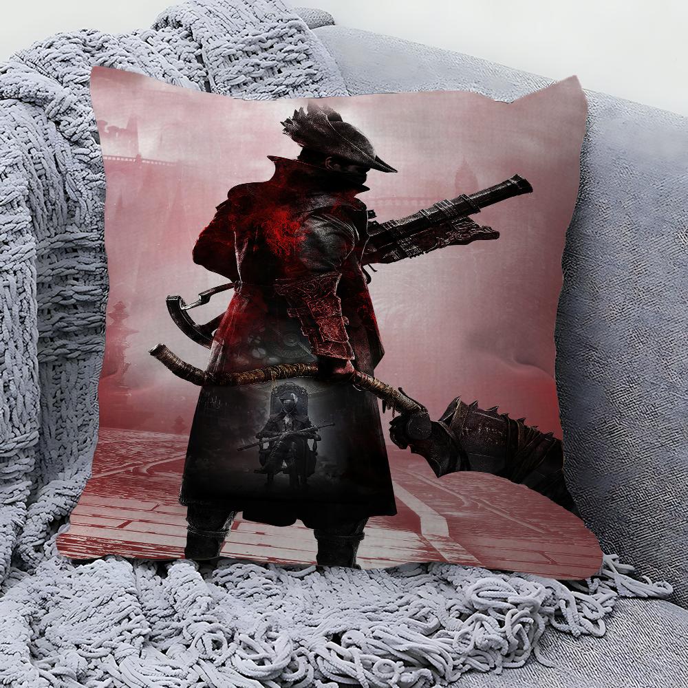 

Bloodborne Pillowcase Toon Gift Cushion Cover Bedroom Home Sofa Chair Seat Decor Pillow Case 40x40 cm