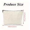 1PC Canvas "OH SHIT KIT" First Aid Pouch - Unisex Red/Natural Emergency Travel Toiletry Bag