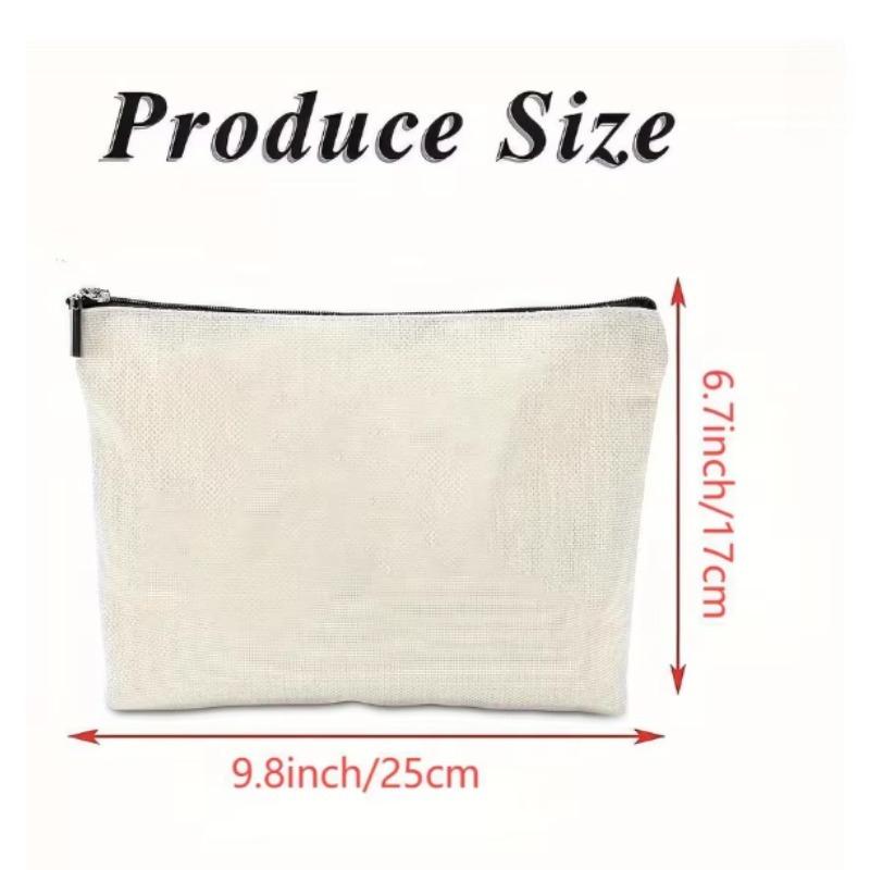 1PC Canvas "OH SHIT KIT" First Aid Pouch - Unisex Red/Natural Emergency Travel Toiletry Bag