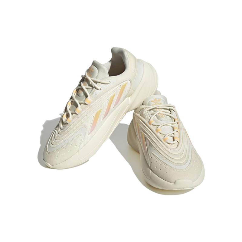 Adidas Women's Ozelia 'Cream White Acid Orange' Women's Sneakers HQ6658