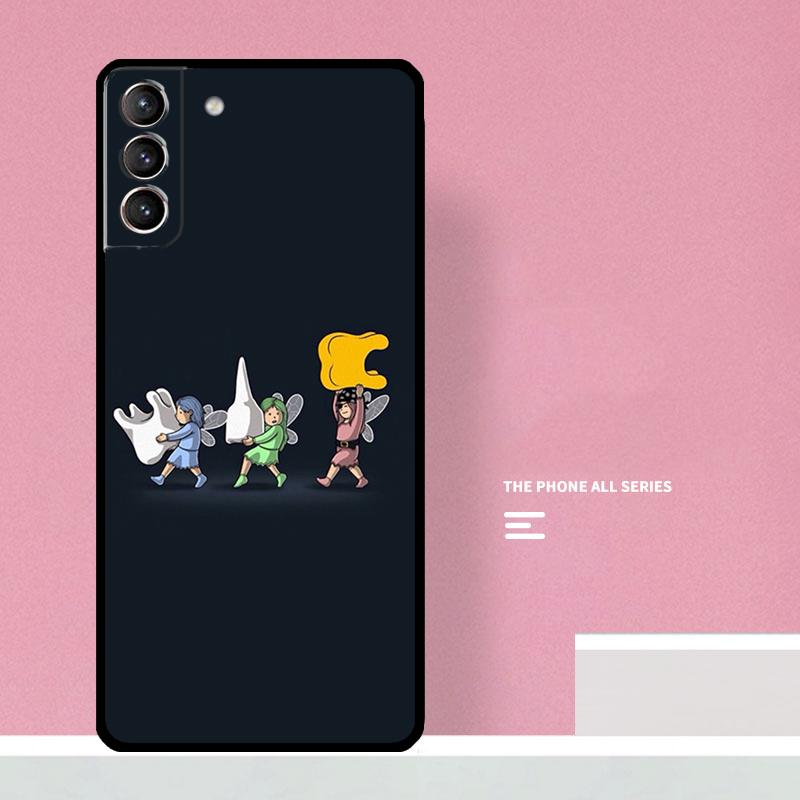 Dentist Dental Teeth Tooth Doctor Phone Case For Samsung Galaxy S26 S25 S24 S20 S21 S22 S23 Ultra S10 Plus S25 FE Cover Coque