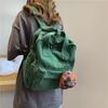 Vintage Men Women Cotton Canvas Backpack College Students Large Capacity Laptop Books Bag Casual Travelling Commuting Backpacks