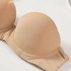 Damen Push-Up BH Bequem Unsichtbar Kabellos Schlicht Sexy Unterwäsche BH Nahtloser BH Weiche Unterwäsche BHs