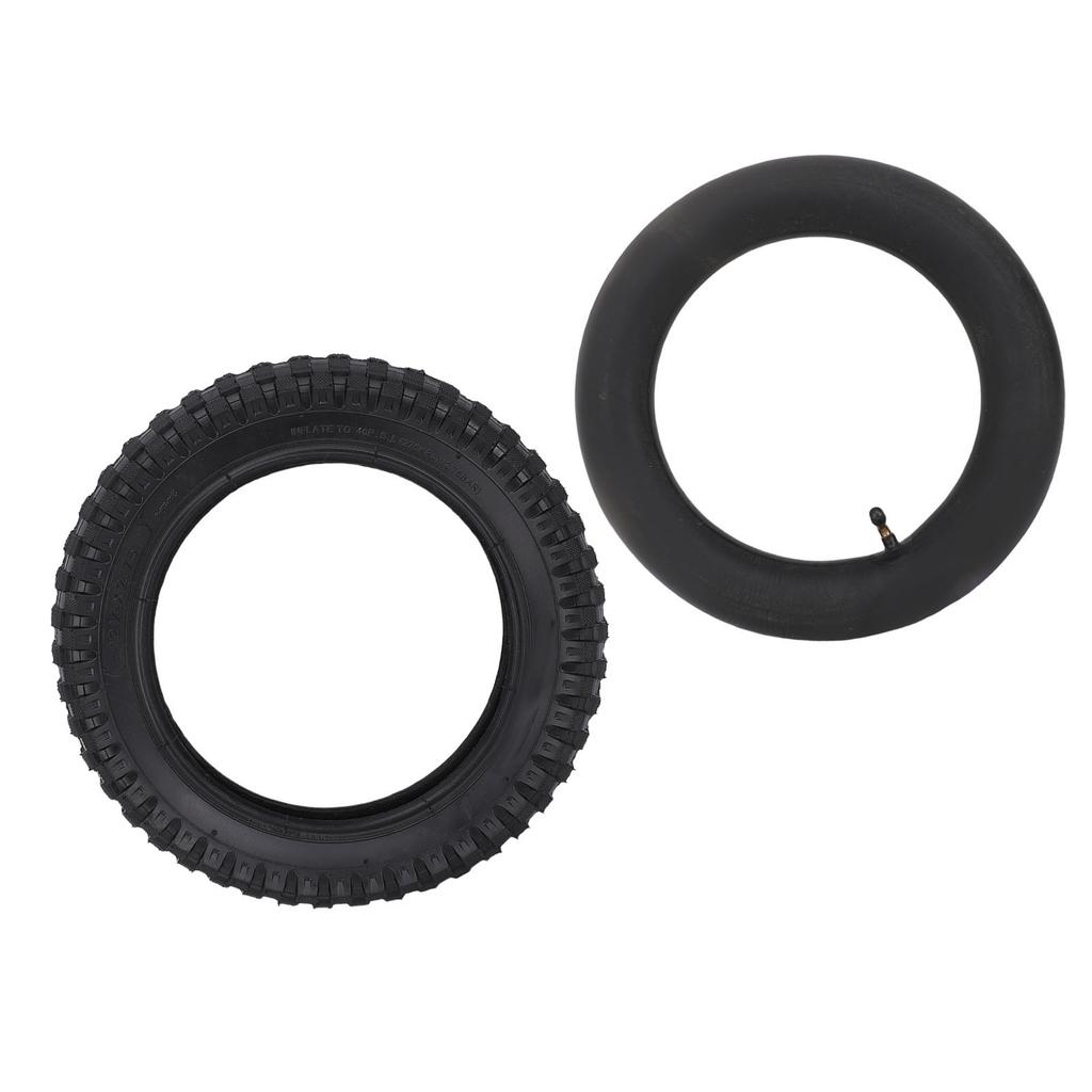 Inner Outer Tire Set 12.5x2.75 Rubber Dirt Bike Inner Tube Outer Tyre Set for 49ml Motorcycle