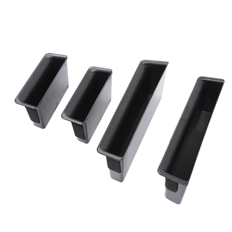 4pcs Door Side Storage Organizer Grab Handle Boxes For Jeep Wrangler JK 2007 2008 2009 2010 Car Organiser Accessories