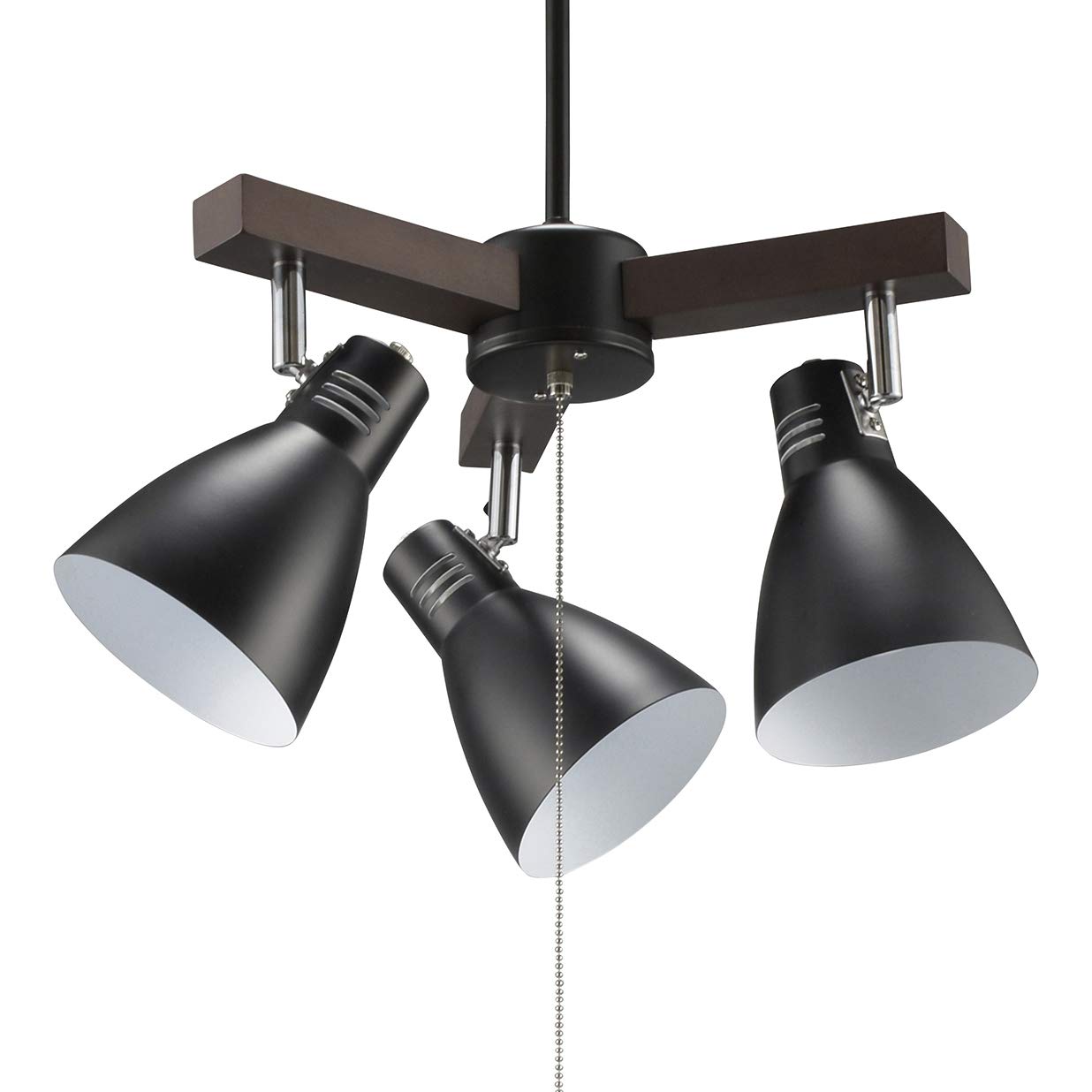 

3-Light Pendant Light (Bulbs Sold Separately), Black, LT-YN30AW-K, 06-1468