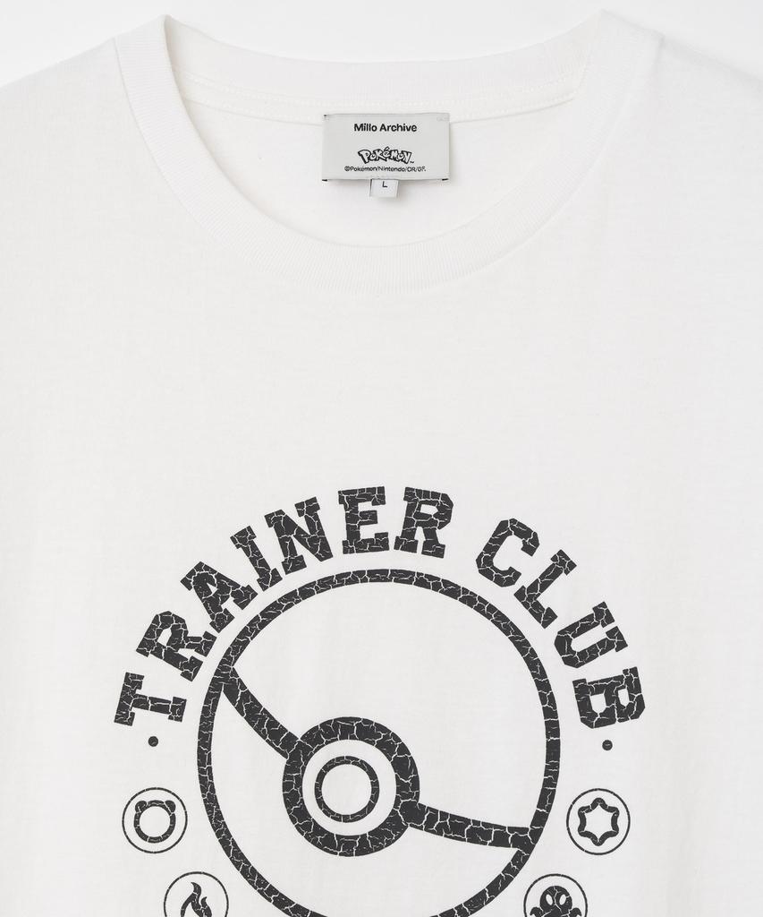 MILLO ARCHIVE [Pokémon] Trainer Club T-Shirt [White]
