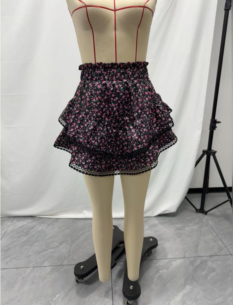 2025 Bohemian Pleated High Waist Women's Golf/Tennis Skirt