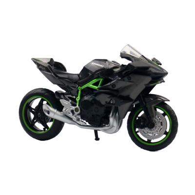 1/18 Kawasaki Ninja H2R Motorrad Spielzeugmodell CCA Caipo 1:18 Diecast Fahrzeug Miniatur Freilauf Sammlung Geschenk Jungen Kinder