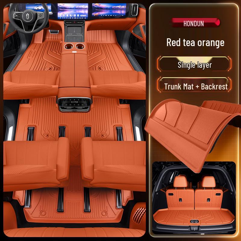 AITO M8 TPE Floor Mats Set for 2025 Huawei Model - Fits 5/6-Seater