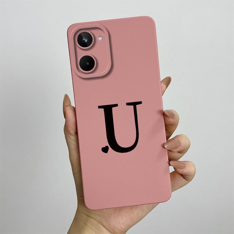 

For Realme 10 RMX3630 Case Love Heart Letters Cover Soft Silicone Phone Case For Realme 10 Realme10 4G Protectors Bumper Coque Realme 10(4G)