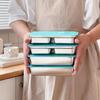 Sealed Nonrust Steel Bentos Box Shatters Proof Clear Covers Corrosions Resistance Perfect for Meal Prepping
