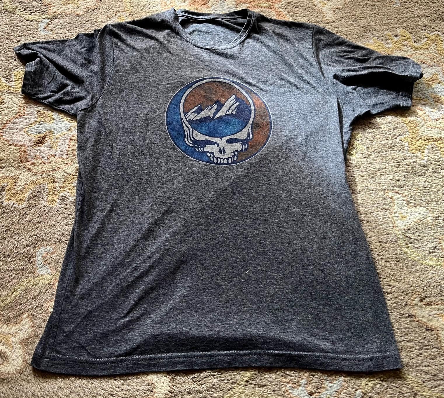 1990 s Rock Gray T-Shirt GRATEFUL DEAD Space Your Face Boulder CO Size: M S
