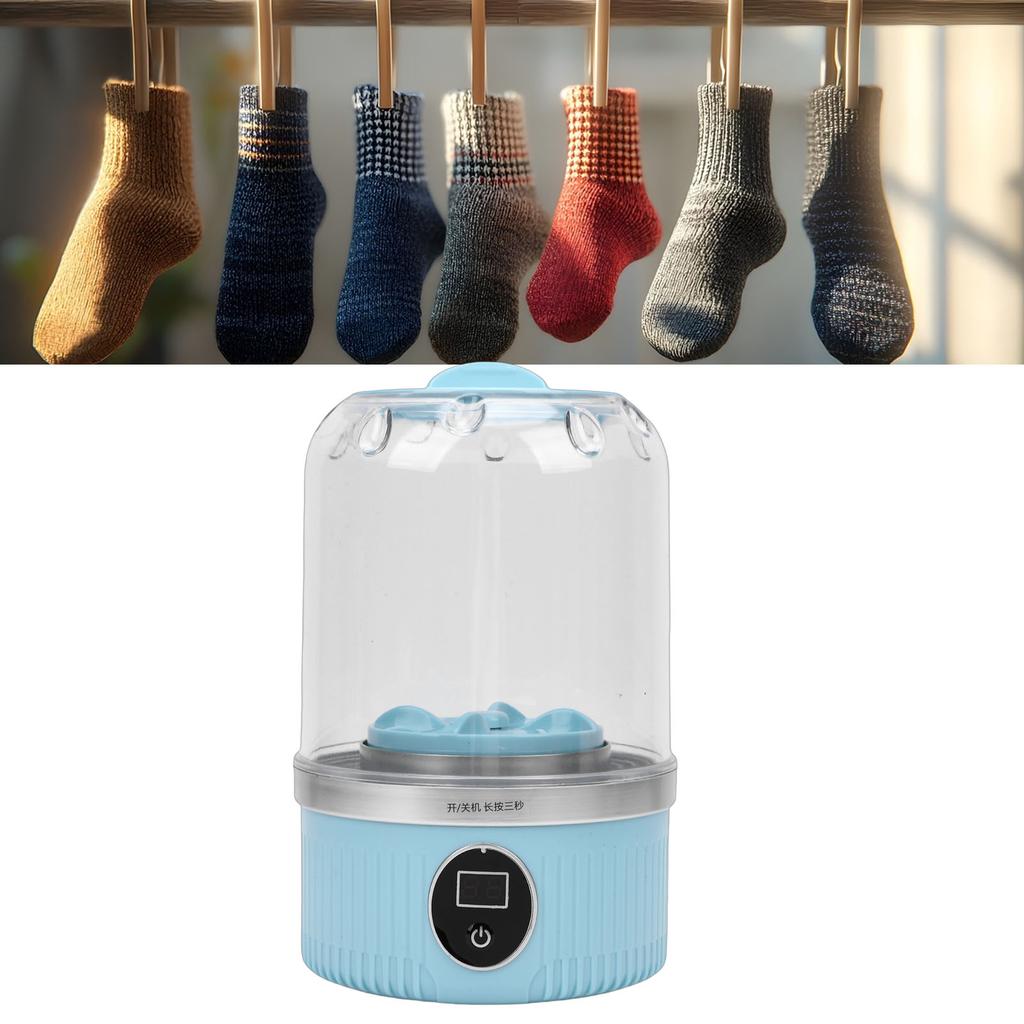 Portable Washing Machine Underwear Washer Rechargeable Cordless Laundry Washer for Bra Underwear Socks