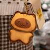 Kawaii Bread Capybara Plush Toy Cartoon Animals Soft Biscuit Super Soft Stuffed Doll Decor Birthday Gift for Girls Throw Pillow