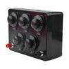 Aideepen Resistance Box 0-9999.9 Ohm Adjustable Lab Resistor Substitution Box Precision 1W Variable Knob Switch Decade Boxes