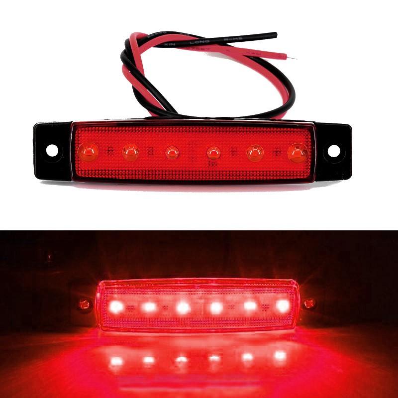 Stop 2x Montieren Sicher ~ Anhänger 6led Licht Schwanz Bremse Kits Dc Versiegelt Rv Fit Drehen