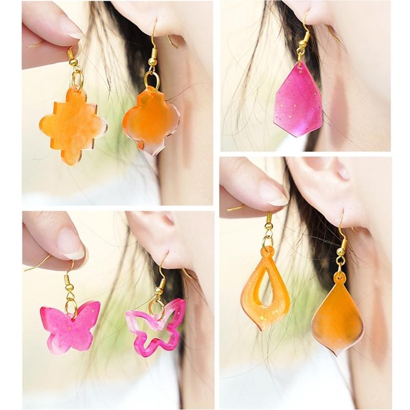 Unique Pendants Crafting Silicone Mold for DIY Enthusiasts Dainty Jewelry Pendant Mold Unique Handmade Accessory Mold