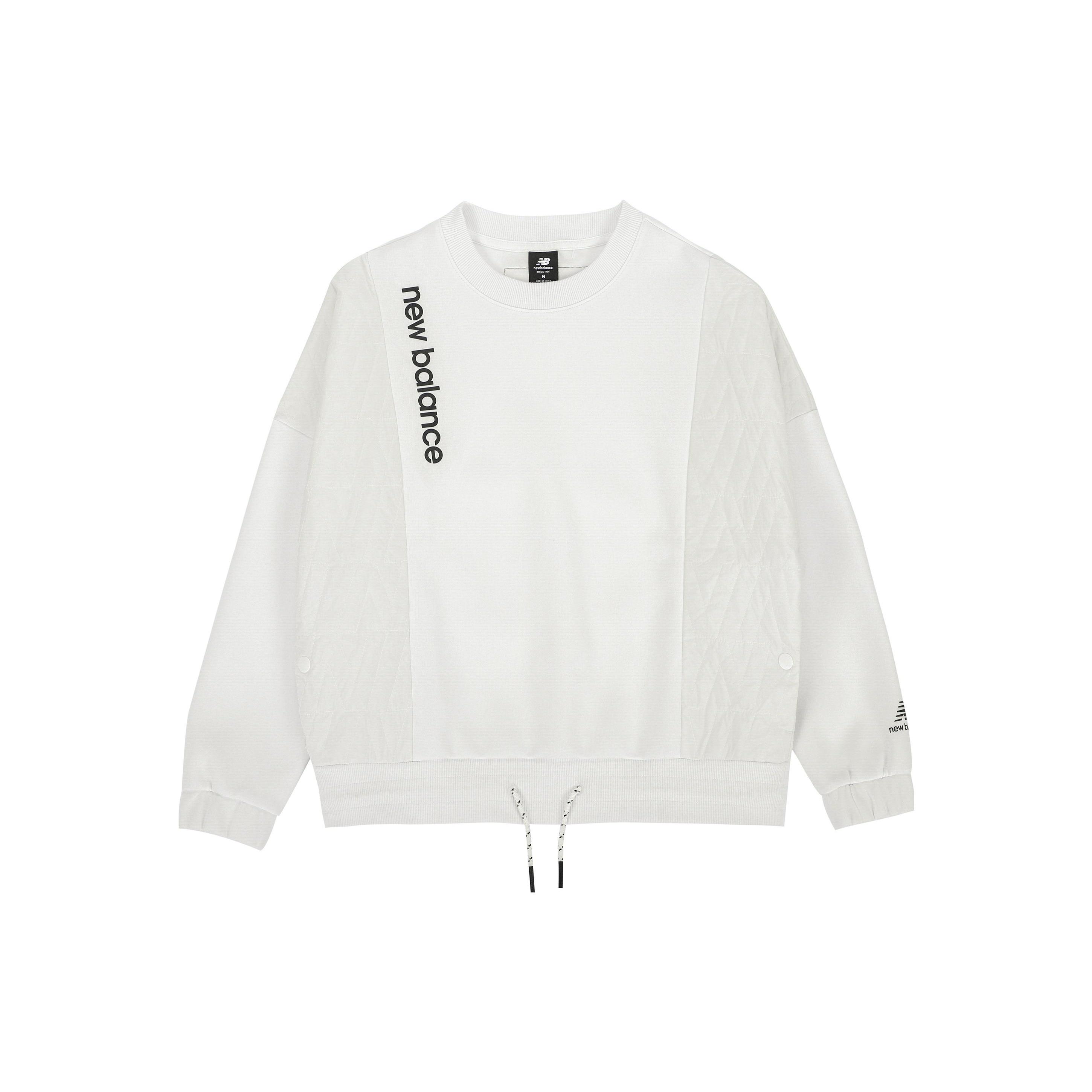 (WMNS) New Balance Original Sweatshirt Asia Sizing White Women s AWT14371-NMC M